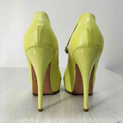 マックキューバイ アレキサンダーマックイーン McQ Alexander McQueen オープントゥヒールパンプス レディース 38