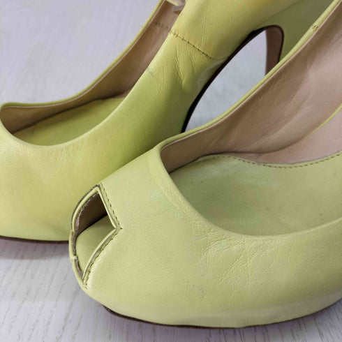 マックキューバイ アレキサンダーマックイーン McQ Alexander McQueen オープントゥヒールパンプス レディース 38