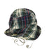 ジュンヤワタナベコムデギャルソンマン JUNYA WATANABE COMME des GARCONS MAN 綿チェックオイルパラフィンハット メンズ