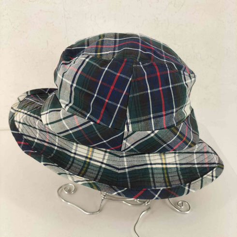 ジュンヤワタナベコムデギャルソンマン JUNYA WATANABE COMME des GARCONS MAN 綿チェックオイルパラフィンハット メンズ