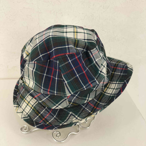ジュンヤワタナベコムデギャルソンマン JUNYA WATANABE COMME des GARCONS MAN 綿チェックオイルパラフィンハット メンズ