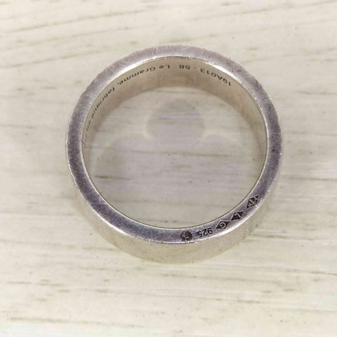 Le Gramme 9G RIBBON RING BRUSHED シルバーリング メンズ 18号
