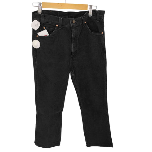 リーバイス Levis 90S USA製 515刻印 517 後染め ブラックデニム メンズ W34 L34