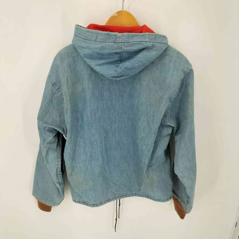 カーハート Carhartt 80S USA製 YKKジップ デニム アクティブジャケット メンズ import:M