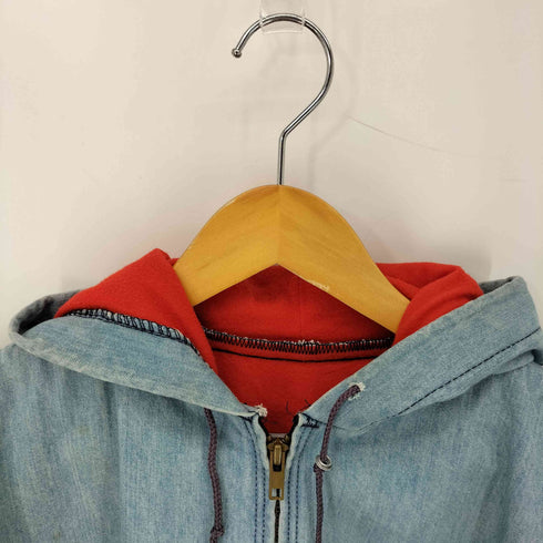 カーハート Carhartt 80S USA製 YKKジップ デニム アクティブジャケット メンズ import:M