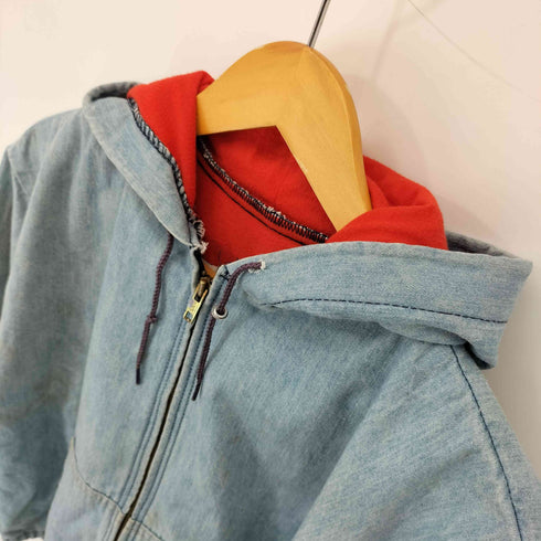 カーハート Carhartt 80S USA製 YKKジップ デニム アクティブジャケット メンズ import:M