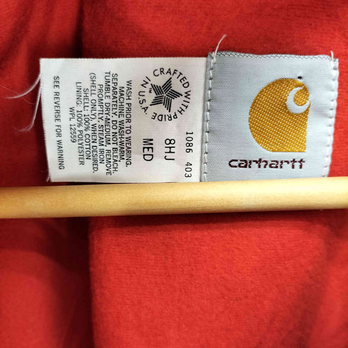 カーハート Carhartt 80S USA製 YKKジップ デニム アクティブジャケット メンズ import:M