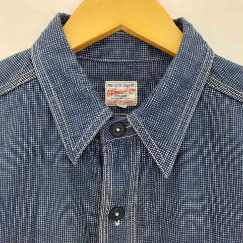 モモタロウジーンズ MOMOTARO JEANS ワークシャツ メンズ US:38