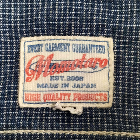 モモタロウジーンズ MOMOTARO JEANS ワークシャツ メンズ US:38
