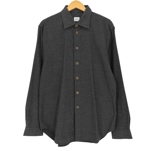 アルマーニコレツィオーニ ARMANI COLLEZIONI ラウンドヘム ネルシャツ メンズ