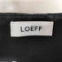 ロエフ LOEFF ワタスゲジャガード ジレ レディース FREE