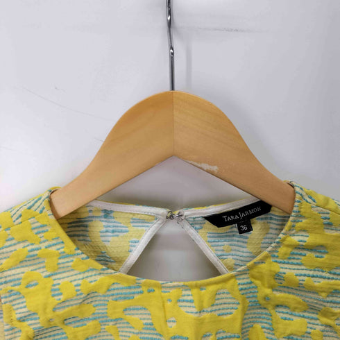 タラジャーモン TARA JARMON 総柄ノースリーブワンピース レディース 36