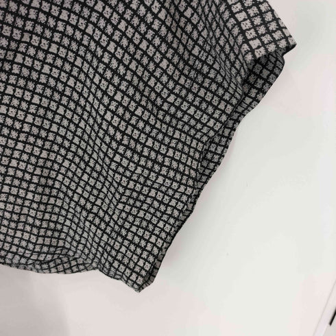 VISITOR 90S シルクオープンカラーチェックシャツ メンズ JPN:XL