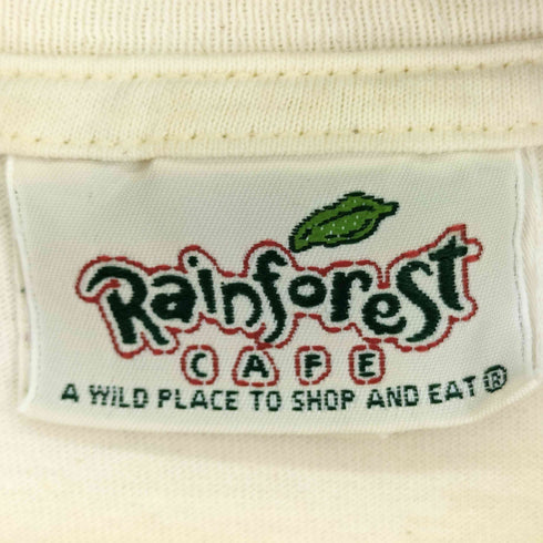 Rainforestcafe USA製 アニマルプリント S/S Tシャツ メンズ import:L