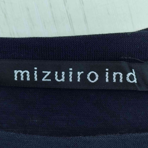 ミズイロインド mizuiro ind コクーンワイドプルオーバー レディース