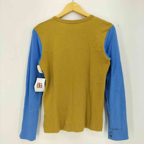 プレイコムデギャルソン PLAY COMME des GARCONS Bi-Colour T-Shirt バイカラーロングスリーブカットソー レディース JPN:L