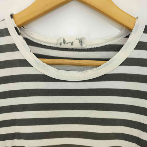アニエスベー agnes b. PARIS ボーダー 長袖 Tシャツ メンズ