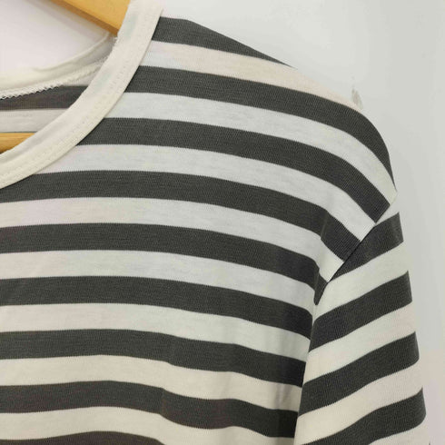 アニエスベー agnes b. PARIS ボーダー 長袖 Tシャツ メンズ