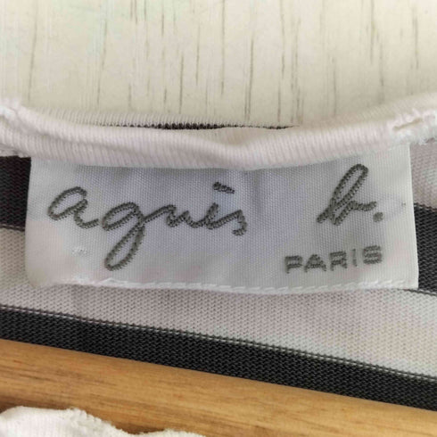 アニエスベー agnes b. PARIS ボーダー 長袖 Tシャツ メンズ