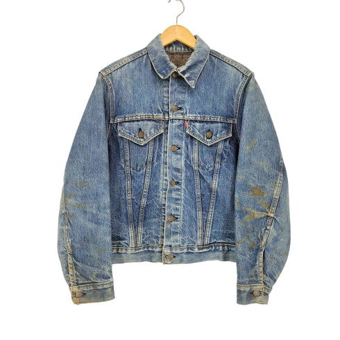 リーバイス Levis 60s ボタン裏524 ブランケット付き BIGE 3rd デニムジャケット メンズ