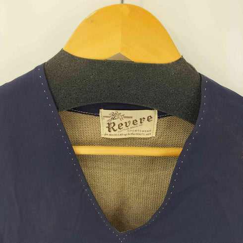 REVERE 50S レーヨン ギャバジン ベスト メンズ
