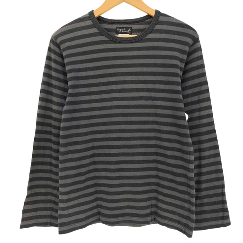 アニエスベーオム Agnes b.homme ボーダー 長袖 Tシャツ メンズ JPN:0