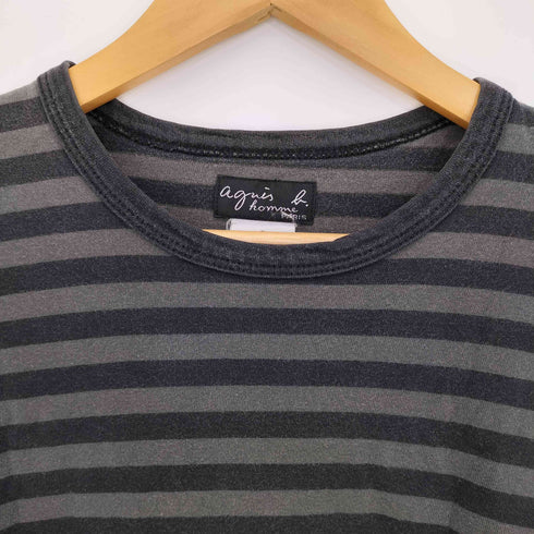 アニエスベーオム Agnes b.homme ボーダー 長袖 Tシャツ メンズ JPN:0
