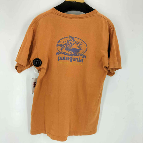 パタゴニア patagonia 90s USA製 BENEFICIAL ベネフィシャル プリントクルーネックTシャツ メンズ JPN:M