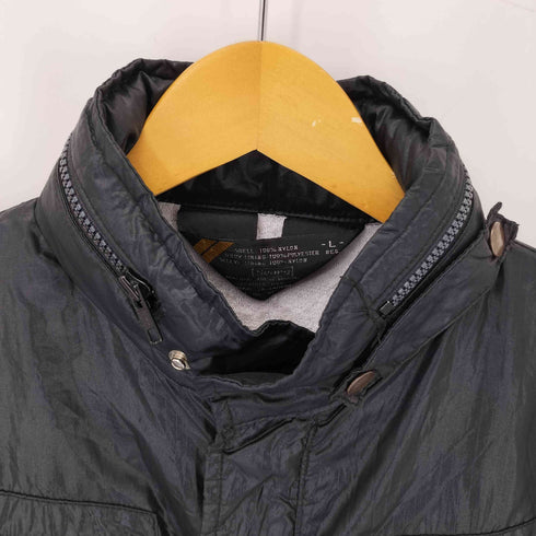 シアーズ Sears 70S ナイロン チンストラップ フードジャケット メンズ import:L