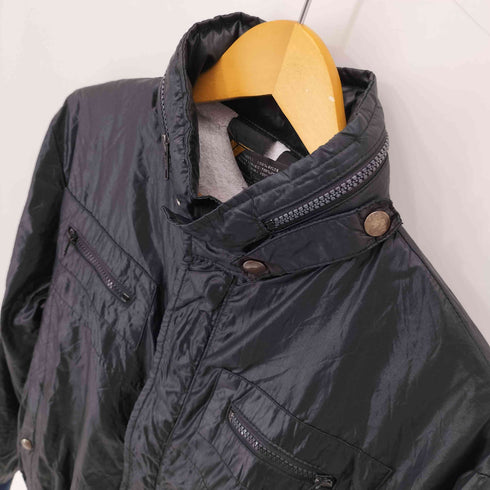 シアーズ Sears 70S ナイロン チンストラップ フードジャケット メンズ import:L