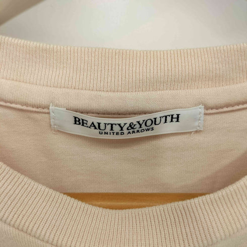 ビューティーアンドユースユナイテッドアローズ BEAUTY & YOUTH UNITED ARROWS フレンチスリーブ プリント Tシャツ レディース