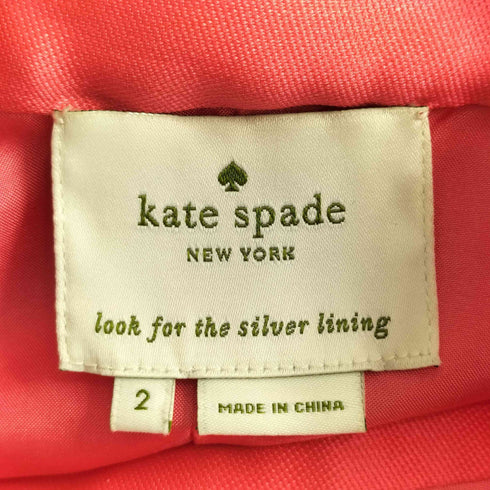 ケイトスペード Kate spade バックリボン ノースリーブワンピース レディース 2