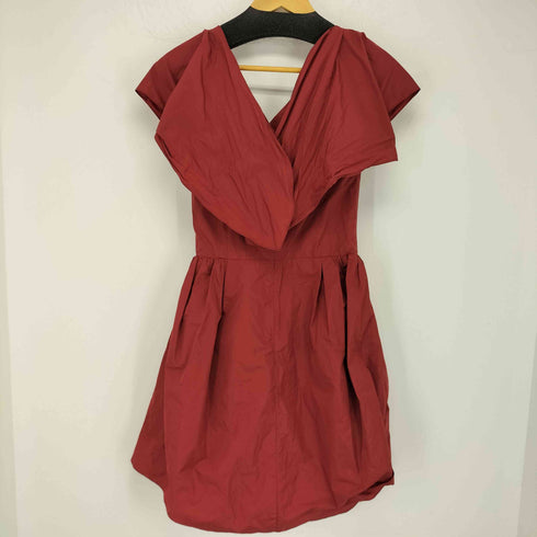 カルヴェン CARVEN バックリボンワンピース レディース 36