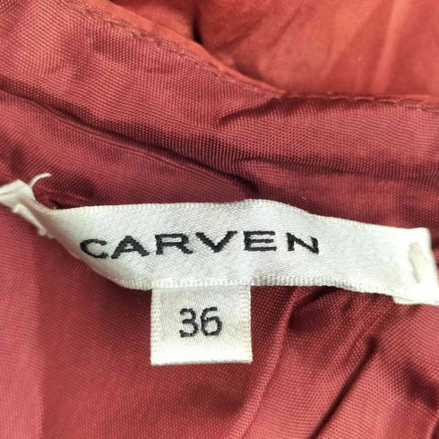 カルヴェン CARVEN バックリボンワンピース レディース 36