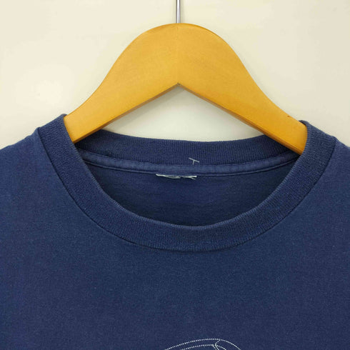ステューシー Stussy 00S 両面プリント クルーネック Tシャツ シングルステッチ メンズ