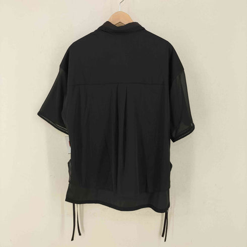 ハレ HARE シアーレイヤードシャツSS メンズ import:M