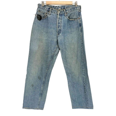 リーバイス Levis 507 ボタン裏 U10 92年05月製 イギリス製 ボタンフライ デニムパンツ メンズ W32 L34