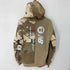 エーエイプバイアベイシングエイプ AAPE BY A BATHING APE カモ柄 ロゴ刺繍 プルオーバーパーカー メンズ JPN:M