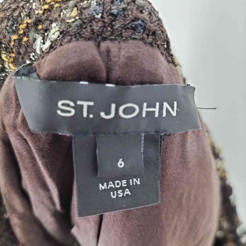 セントジョンズベイ STJOHNS BAY USA製 レーヨン混 ウールスカート レディース 6