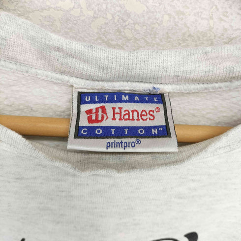 ヘインズ Hanes 90s 両面プリントスウェット メンズ
