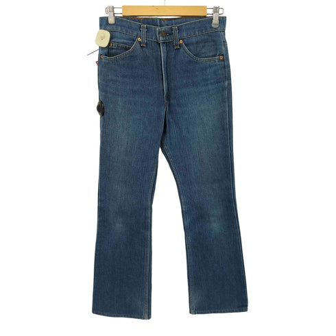 リーバイス Levis 80S USA製 517 66後期 ブーツカットデニム オレンジタブ ボタン裏532刻印 82年製 メンズ W30 L34