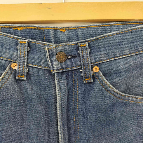 リーバイス Levis 80S USA製 517 66後期 ブーツカットデニム オレンジタブ ボタン裏532刻印 82年製 メンズ W30 L34