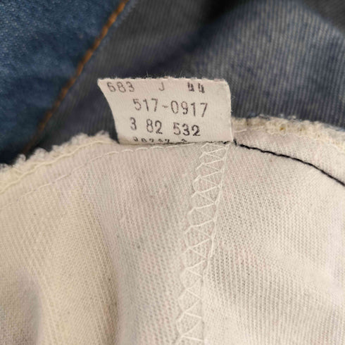 リーバイス Levis 80S USA製 517 66後期 ブーツカットデニム オレンジタブ ボタン裏532刻印 82年製 メンズ W30 L34
