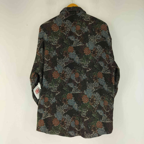 π 総柄 L/S シャツ メンズ JPN:L
