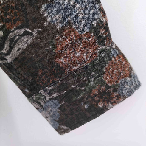 π 総柄 L/S シャツ メンズ JPN:L
