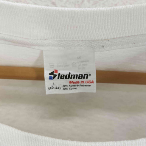 ステッドマン STEDMAN 80s MADE IN USA シングルステッチ フロントプリント S/S TEE メンズ JPN:L