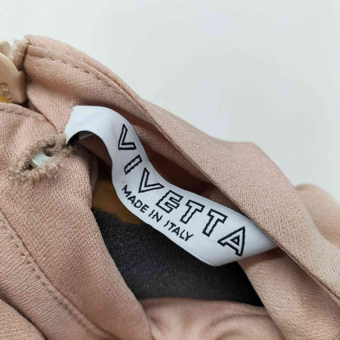 ヴィヴェッタ VIVETTA MADE IN ITALY フラワー刺繍ワンピース レディース EUR:38