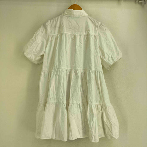 ザラ ZARA FLOUNCE DRESS 半袖 ティアード チュニックワンピース レディース import:S