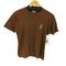 メンズビギ MENS BIGI 80-90S フロントプリント Vガゼット クルーネック Tシャツ メンズ
