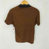 メンズビギ MENS BIGI 80-90S フロントプリント Vガゼット クルーネック Tシャツ メンズ